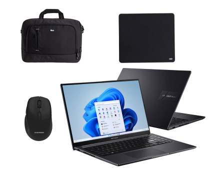 Laptop ASUS Vivobook 15 i5-13420H/16GB/512/Win11 OLED Zestaw